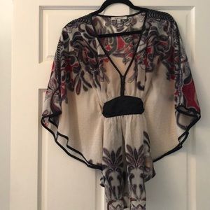 Beautiful Quintessential Sheer Blouse